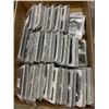Image 1 : 28 PACKAGES OF 40 ASSORTED SIZE WINDOW SCREEN MESH AND DRYWALL REPAIR PATCHES, WITH ADHESIVE