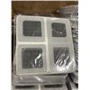 Image 2 : 28 PACKAGES OF 40 ASSORTED SIZE WINDOW SCREEN MESH AND DRYWALL REPAIR PATCHES, WITH ADHESIVE
