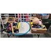 Image 1 : 2 BOXES OF KIDS TOYS AND SPORTS GOODS