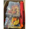 Image 1 : BOX OF PUZZLES, IQ GAMES, NERF TOYS ETC
