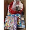 Image 2 : BOX OF PUZZLES, IQ GAMES, NERF TOYS ETC