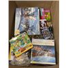 Image 3 : BOX OF PUZZLES, IQ GAMES, NERF TOYS ETC