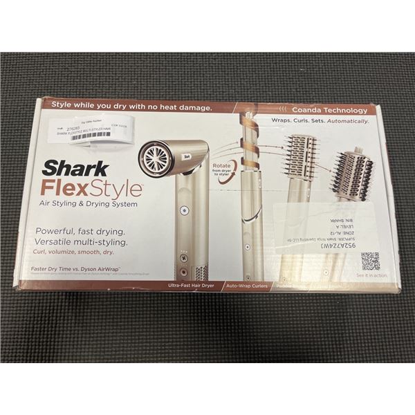 SHARK FLEXSTYLE MULTI-STYLER HAIR STRAIGHTENER - TESTED WORKING, RETAIL $349