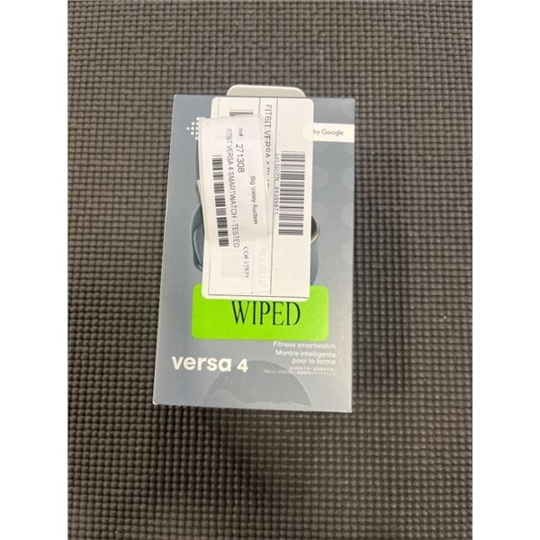 FITBIT VERSA 4 SMARTWATCH - TESTED WORKING, RETAIL $259