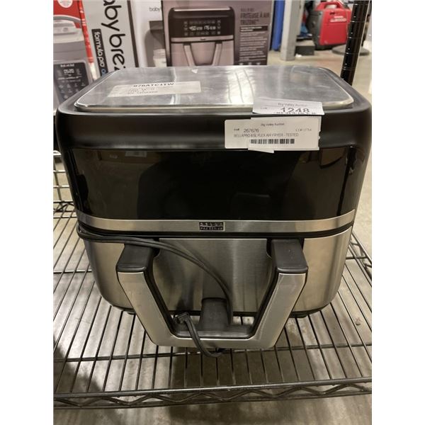 BELLAPRO 8.5L FLEX AIR FRYER - TESTED WORKING, RETAIL $349