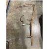 Image 1 : ANTIQUE SCYTHE AND SICKLE