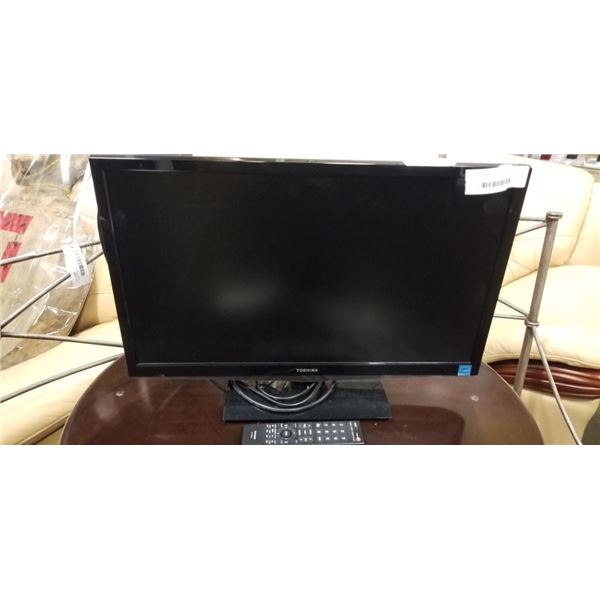TOSHIBA 24 INCH TV WITH REMOTE