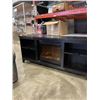 Image 5 : MODERN CABINET WITH BUILT IN ELECTRIC FIREPLACE