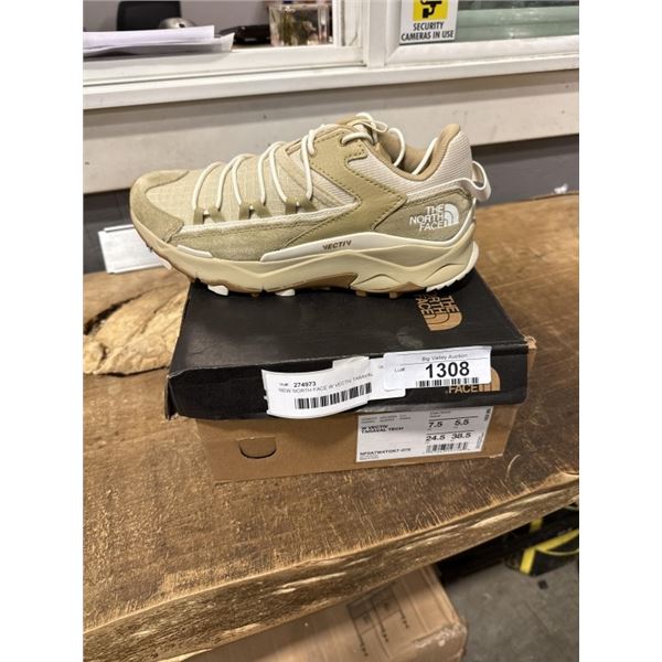 NEW NORTH FACE W VECTIV TARAVAL TECH KHAKI STONE SIZE US 7.5 WOMENS