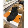 Image 3 : NEW TIMBERLAND PREMIUM 6 IN WATERPROOF BOOT BLACK NUBUCK SIZE TODDLER 10