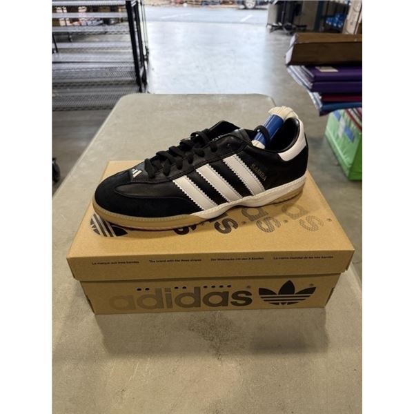 NEW ADIDAS BLACK SAMBA MN SHOES -  SIZE 13
