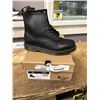 Image 1 : NEW PAIR OF DR. MARTENS AIR WAIR 1460 BLACK NAPPA BOOT SIZE US MENS 8, LADIES 9