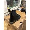 Image 2 : NEW PAIR OF DR. MARTENS AIR WAIR 1460 BLACK NAPPA BOOT SIZE US MENS 8, LADIES 9