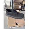 Image 3 : NEW PAIR OF DR. MARTENS AIR WAIR CREWSON LO BLACK BUFFBUCK  SIZE US MENS 7, LADIES 8