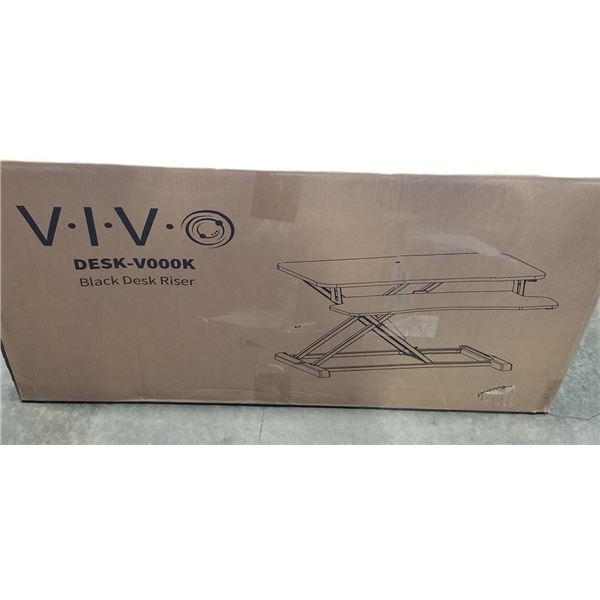 VIVO BLACK DESK RISER