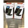 Image 1 : 2 NEW HYPERGEAR FAST CHARGE WIRELESS CHARGERS, WORKS IN PORTRAIT OR LANDSCAPE, CASE COMPATIBLE, INCL