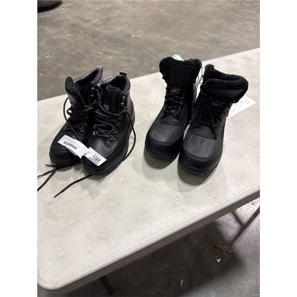 2 NEW SIZE 8 WINTER BOOTS - 1 LADIES,1 MENS