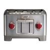 Image 1 : WOLF GOURMET 4 SLICE TOASTER - TESTED WORKING, RETAIL $649