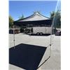 Image 1 : BRAND NEW 10X10FT COMMERCIAL EASY UP SHELTER, BLACK TOP, EASY UP AND DOWN, WITH CARRY BAG RETAIL $49