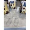 Image 2 : SET OF 6 NEW DUAL WALL INSULATED CHAMPAGNE FLUTES, 5OZ, 3 SETS OF 2, DISHWASHER SAFE, RETAIL VALUE $