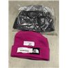 Image 1 : NEW NORTHFACE THERMOBALL BEANIE SIZE S/M BLACK AND NORTH FACE FUSCHIA PINK BEANIE