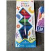 Image 2 : NEW WINSONS 138 COLOR SOLID WATERCOLOR PAINT SET AND NEW 12PC WASHABLE PAINT STICKS