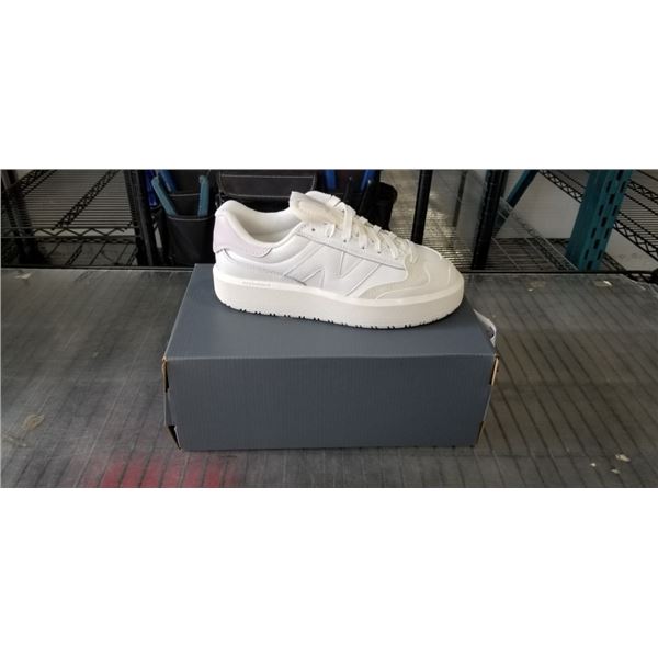 NEW PAIR OF NEW BALANCE CT302 WHITE PURPLE SHOES SIZE WOMENS 8, MENS 6.5