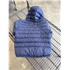 Image 6 : NEW NIKE KIDS SMALL BLUE HOODED PUFF JACKET, RETAIL $110