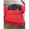 Image 6 : NEW NORTH FACE 96 RETRO NUPTSE JACKET RED / BLACK EXPEDITION , SIZE MENS SMALL RETAIL $430