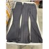 Image 1 : 2 NEW PAIRS LADIES "SUPPLY AND DEMAND" YOGA FLARE PANTS - SIZE MEDIUM