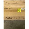 Image 2 : VIVO PLANK PATTERN 71X36 INCH ELECTRIC SIT TO STAND DESK WITH BLACK ELECTRIC DUIAL MOTOR DESK FRAME