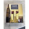 Image 3 : SET OF 6 NEW DUAL WALL INSULATED CHAMPAGNE FLUTES, 5OZ, 3 SETS OF 2, DISHWASHER SAFE, RETAIL VALUE $