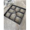Image 2 : 2 NEW 16X16 INCH CONCRETE PAVER STONE MOLDS