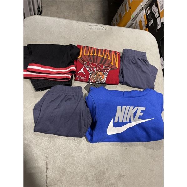 5 PCS NEW KIDS / INFANT BOYS CLOTHING - SIZE 4T AND 5T, NIKE AND ADIDAS