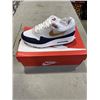 Image 3 : NEW NIKE AIR MAX 1 OBSIDIAN / METALLIC GOLD WHITE SIZE US MENS 4, WOMENS 5.5