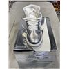 Image 2 : NEW NIKE WOMENS AIR JORDAN 1 RETRO HIGH OG METALLIC SILVER SIZE US 10