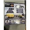Image 2 : NINJA CRISPI 4IN1 PORTABLE GLASS AIR FRYER COOKING SYSTEM - TESTED WORKING, RETAIL $199
