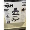 Image 4 : NINJA CRISPI 4IN1 PORTABLE GLASS AIR FRYER COOKING SYSTEM - TESTED WORKING, RETAIL $199