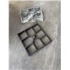 Image 1 : 2 NEW 16X16 INCH CONCRETE PAVER STONE MOLDS