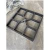 Image 2 : 2 NEW 16X16 INCH CONCRETE PAVER STONE MOLDS