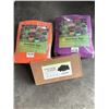 Image 1 : 14 NEW 10 GALLON PLANT GROW BAGS, 7 COLORS, AND NEW PACK OF 50 HYDROPONIC GROWTH SPONGES