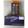 Image 1 : 2 NEW LED FLASHLIGHTS - 1 SUPERFIRE TH04 600 LUMEN LED FLASHLIGHT, WITH 5 LIGHT MODES, TYPE C CHARGE