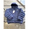 Image 1 : NEW NIKE KIDS MEDIUM BLUE HOODED PUFF JACKET, RETAIL $110