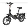 Image 1 : BLUTRON EB350F FOLDABLE COMPACT ELECTRIC BIKE W/ UP TO 33KM BATTERY RANGE - TESTED WORKING