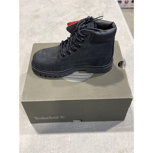 NEW TIMBERLAND PREMIUM 6 IN WATERPROOF BOOT BLACK NUBUCK SIZE TODDLER 11