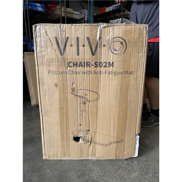 VIVO POSTURE CHAIR WITH ANTI FATIGUE MATT