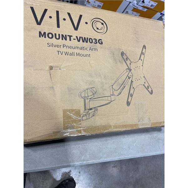 VIVO PNEUMATIC ARM TV WALL MOUNT