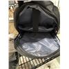 Image 4 : NEW BLACK TRAVEL BACKPACK WITH EXTERIOR USB CONNECTION AND PADDED LAPTOP AND TABLETS EECTIONS, WITH 