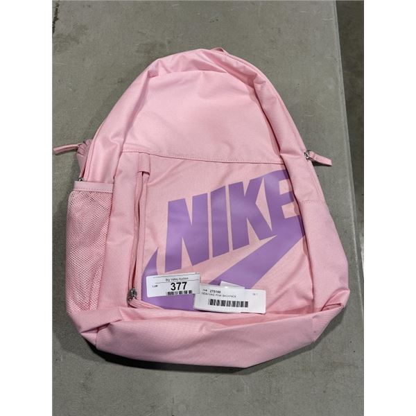 NEW NIKE PINK BACKPACK