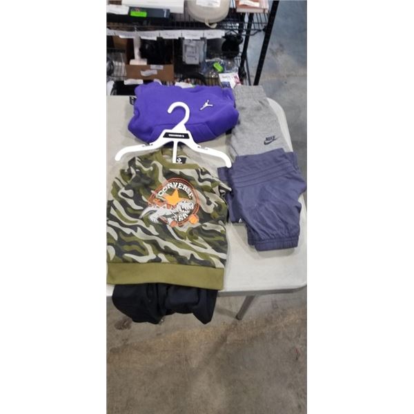 6 PCS NEW KIDS / INFANT 2T CLOTHING INCLUDING 2PC SET - NIKE, ADIDAS, AND CONVERSE